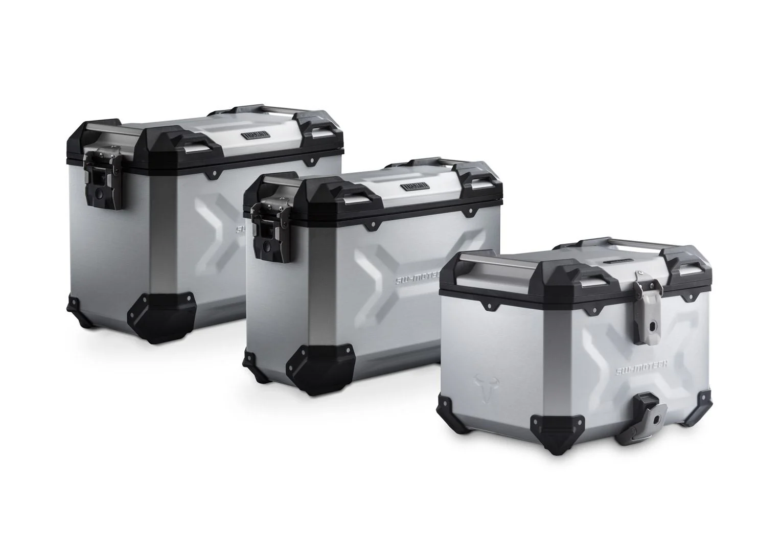 Adventure set luggage Black. BMW R 1300 GS (23-). BMW top case holder.