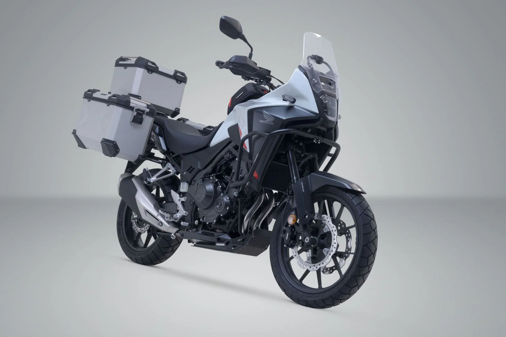Adventure-Set Luggage Silver. Honda CB500X (13-) NX500 (23-). - Image 2
