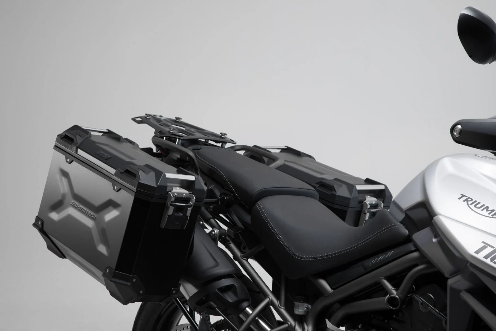 Adventure Set Luggage Triumph Tiger 800 Modelle (10-) Silver - Image 3