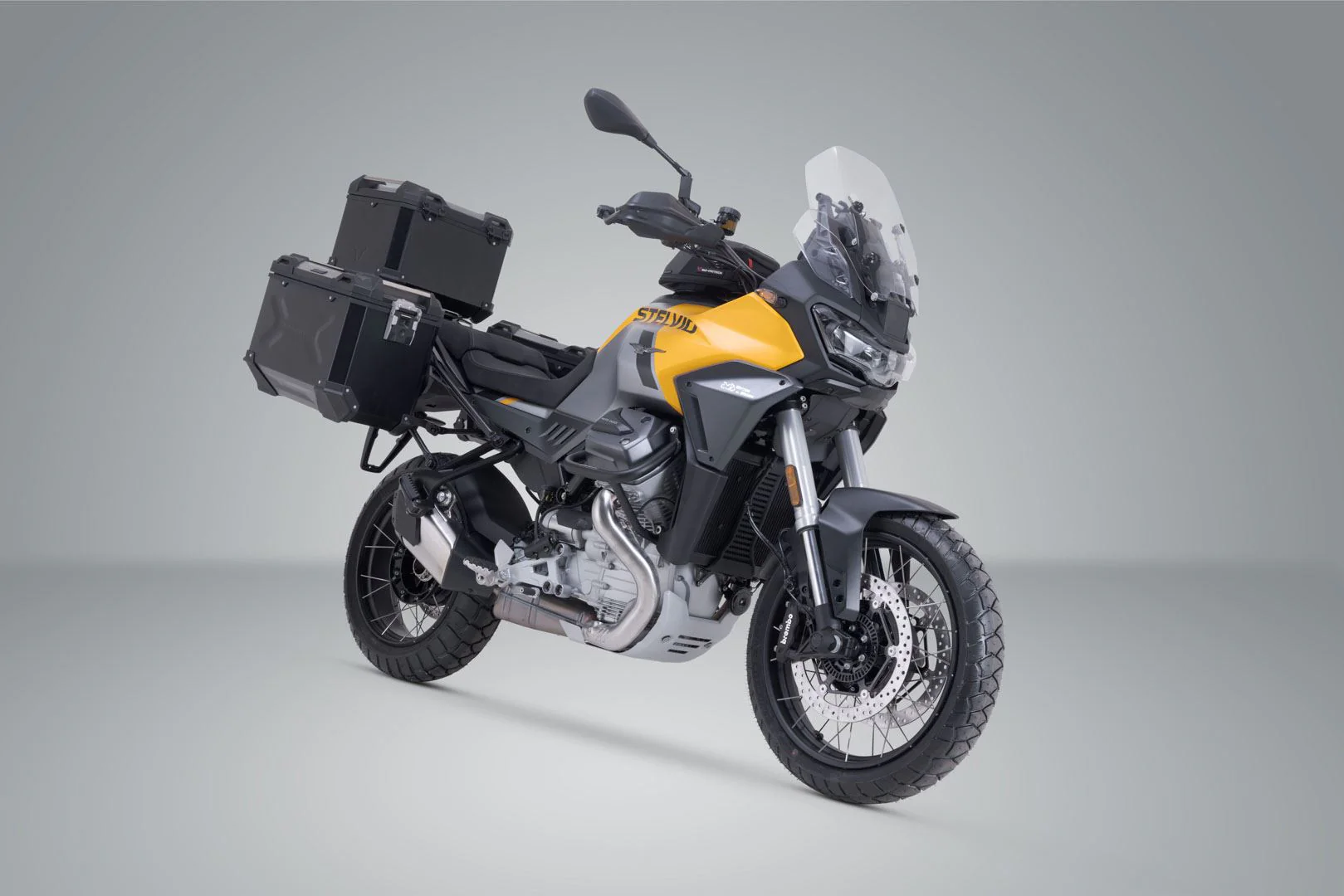 Adventure set TRAX ADV Black. Moto Guzzi Stelvio (23-). - Image 2