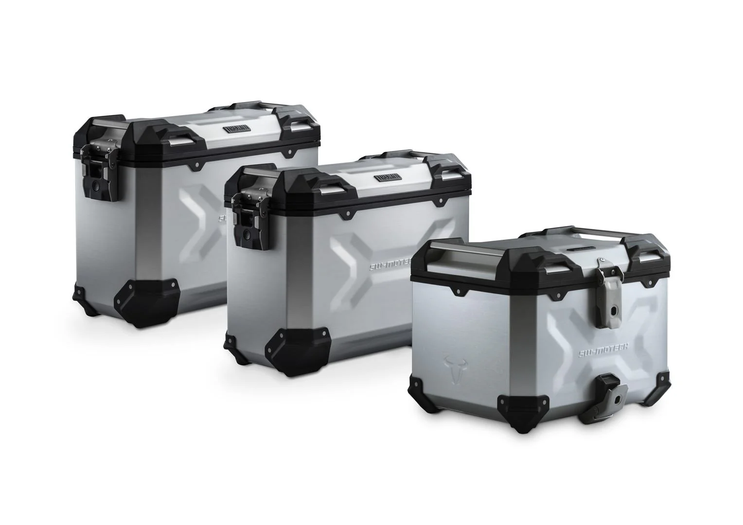 Adventure Set TRAX ADV Silver. Ducati Multistrada V4 (20-).