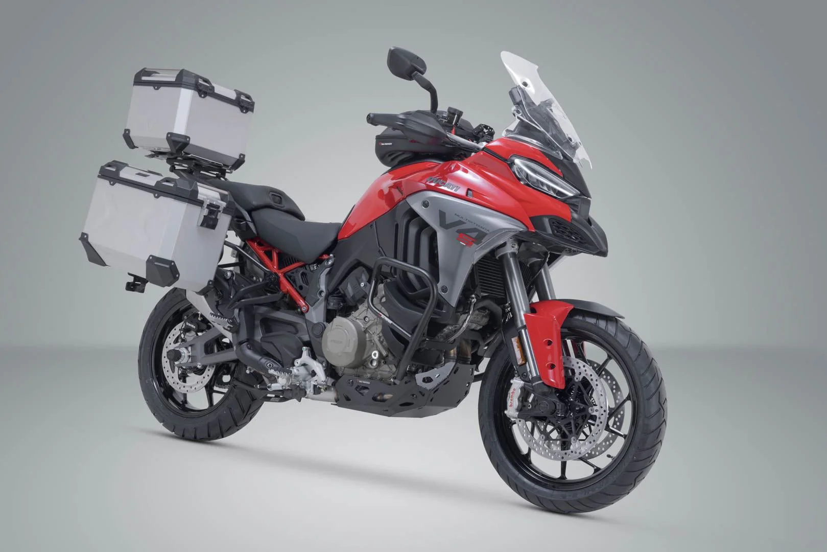 Adventure Set TRAX ADV Silver. Ducati Multistrada V4 (20-). - Image 2