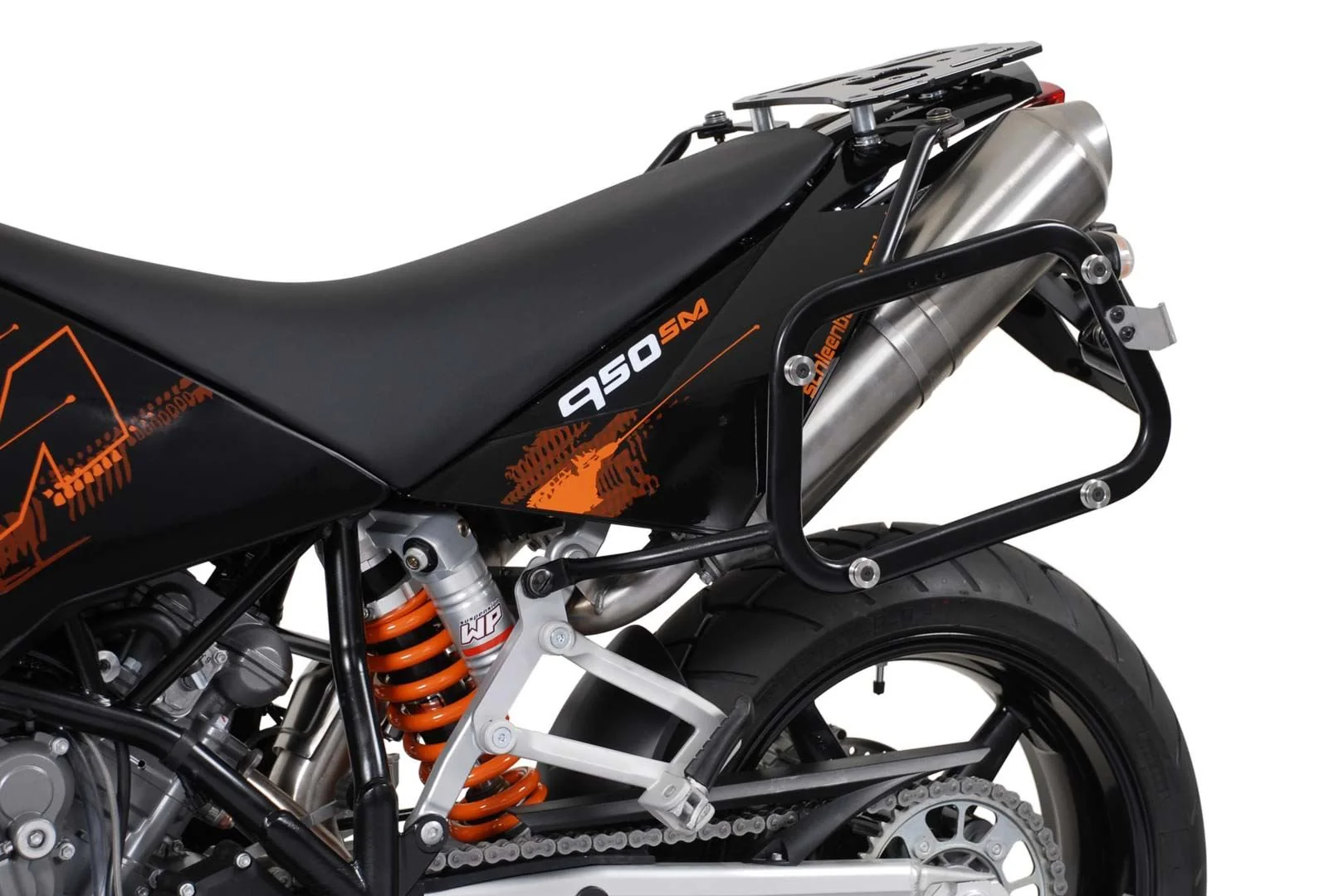 AERO ABS Side Case System 2x25 litre KTM 990 SM/-T/-R / 950 SM - Image 3