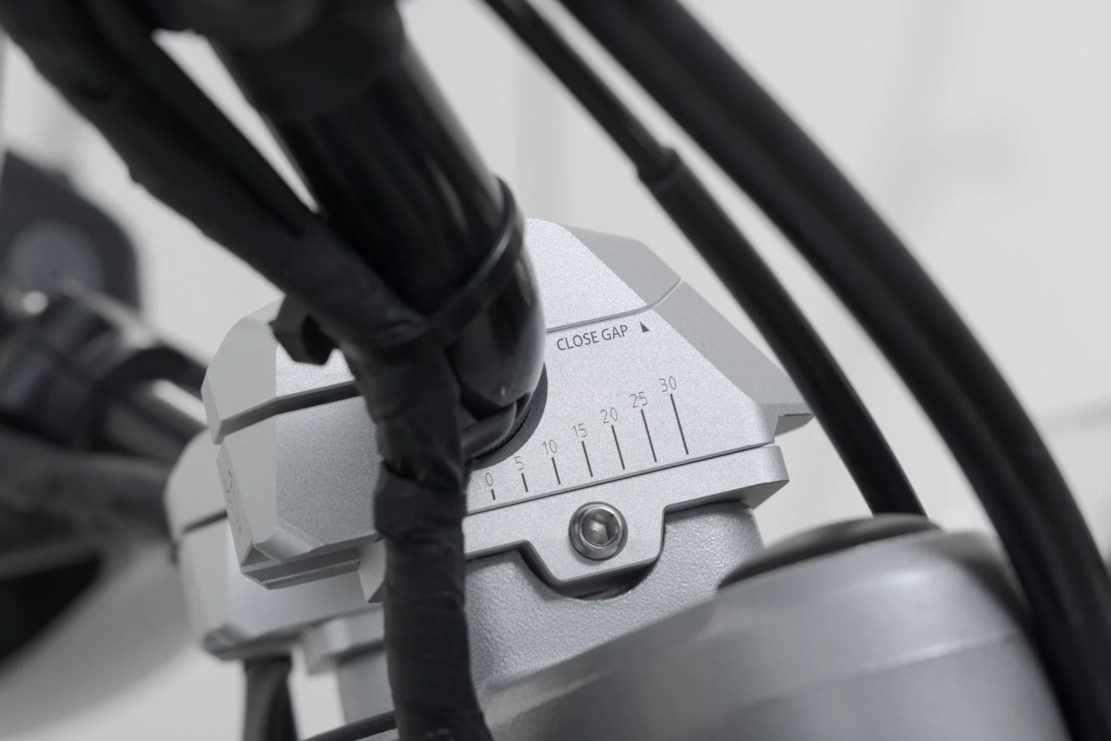 Bar Back Variable for Ø22 Handlebars H=25mm Back 5/10/15/20/25/30 mm Silver - Image 2