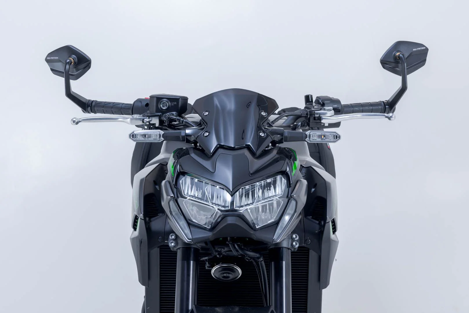 Bar end mirrors Kawasaki Z900 / Z900 SE / Z400 / Eliminator. - Image 2
