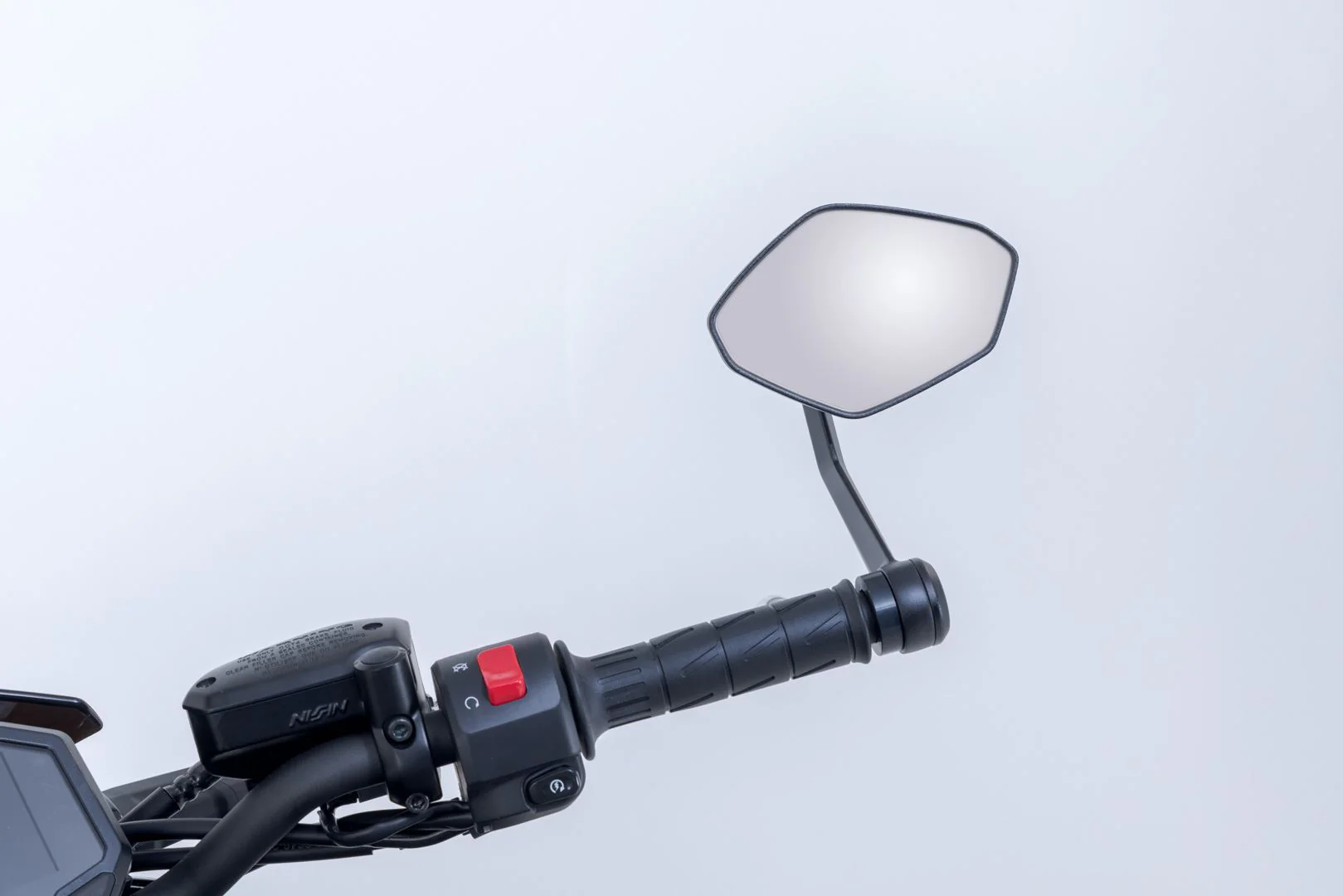 Bar end mirrors Kawasaki Z900 / Z900 SE / Z400 / Eliminator. - Image 5