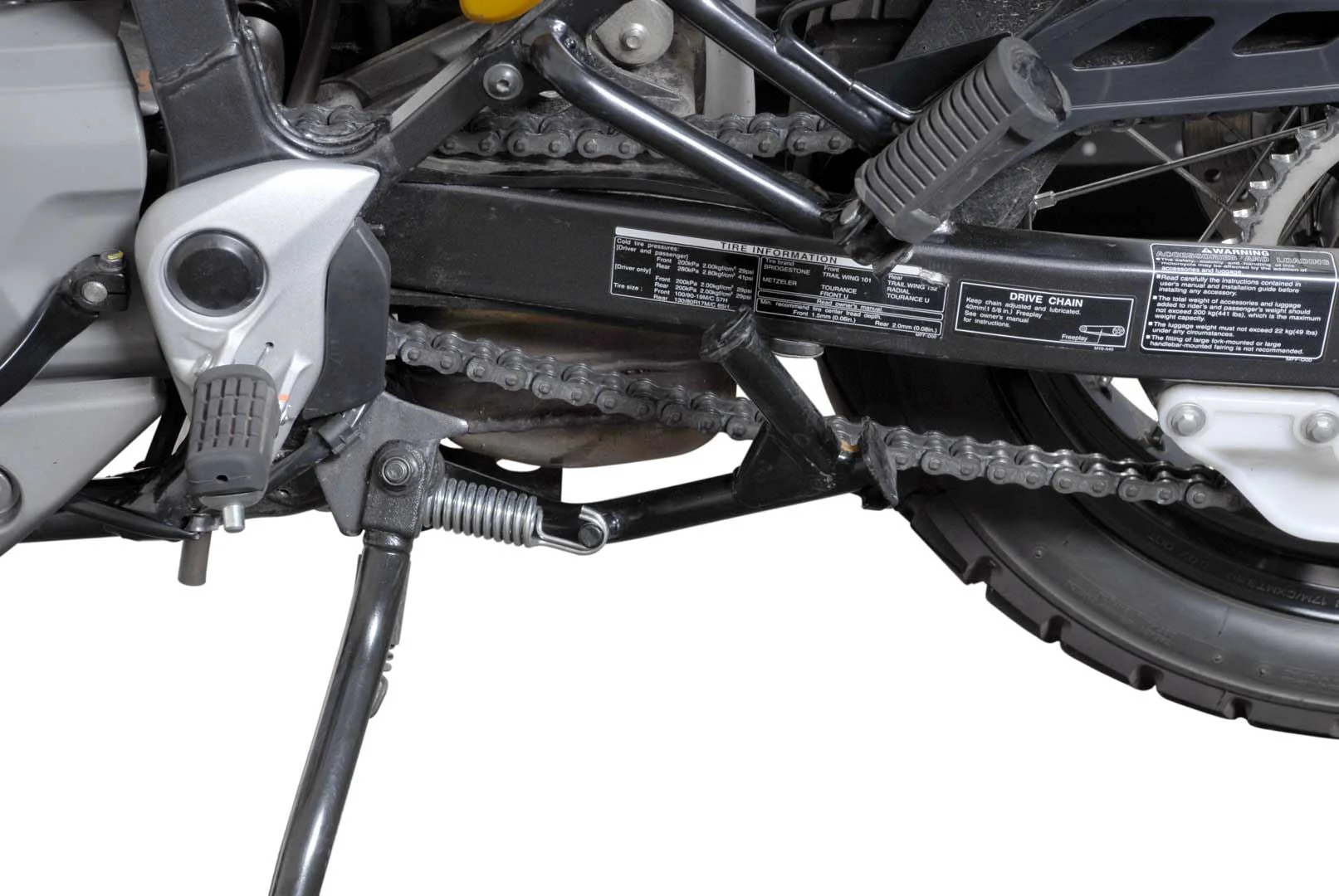 Centerstand Black. Honda XL700V Transalp (07-12). - Image 4