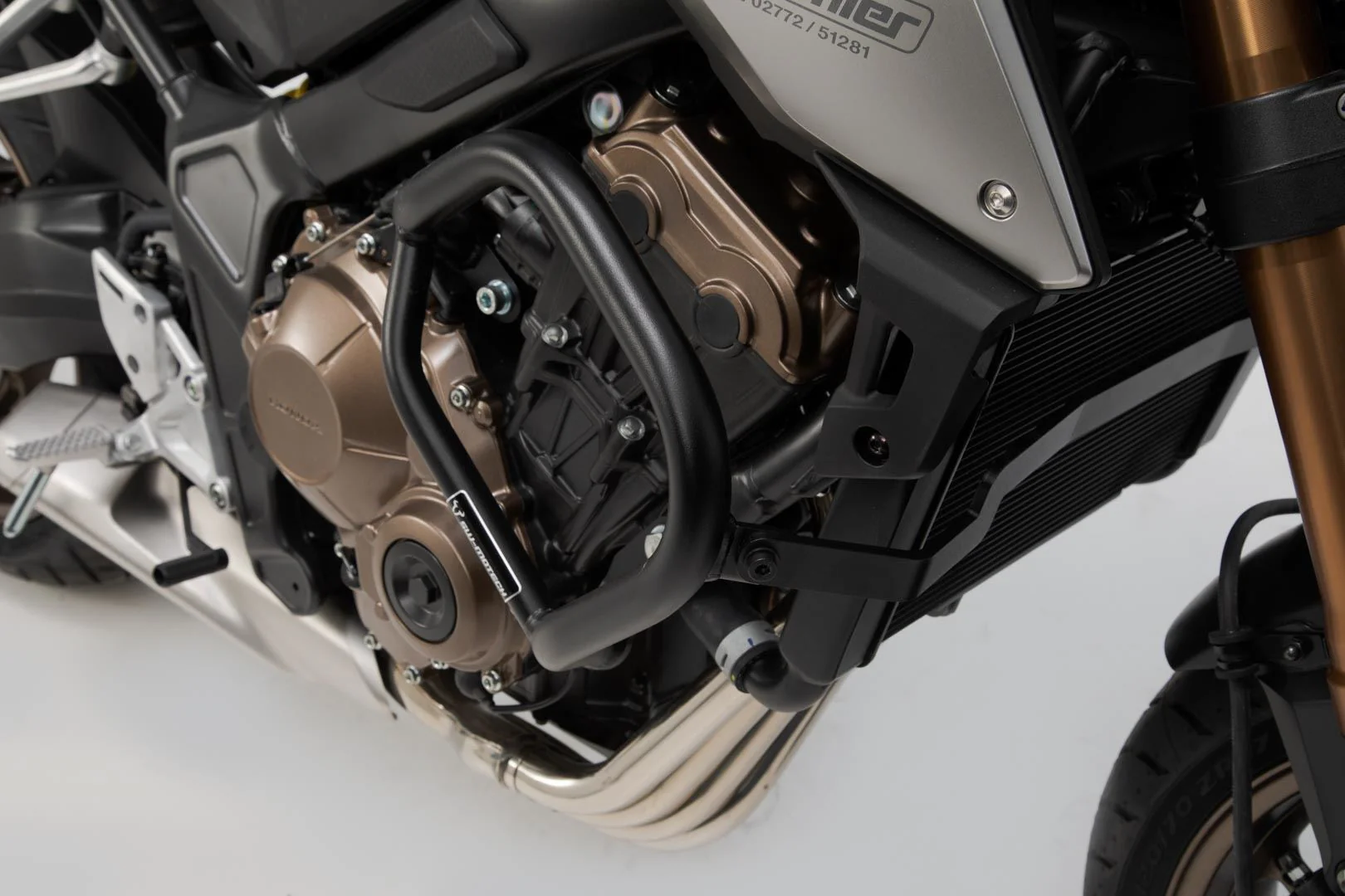 Crash bar Honda CB650F (14-) / CB650R (19-) Black - Image 3