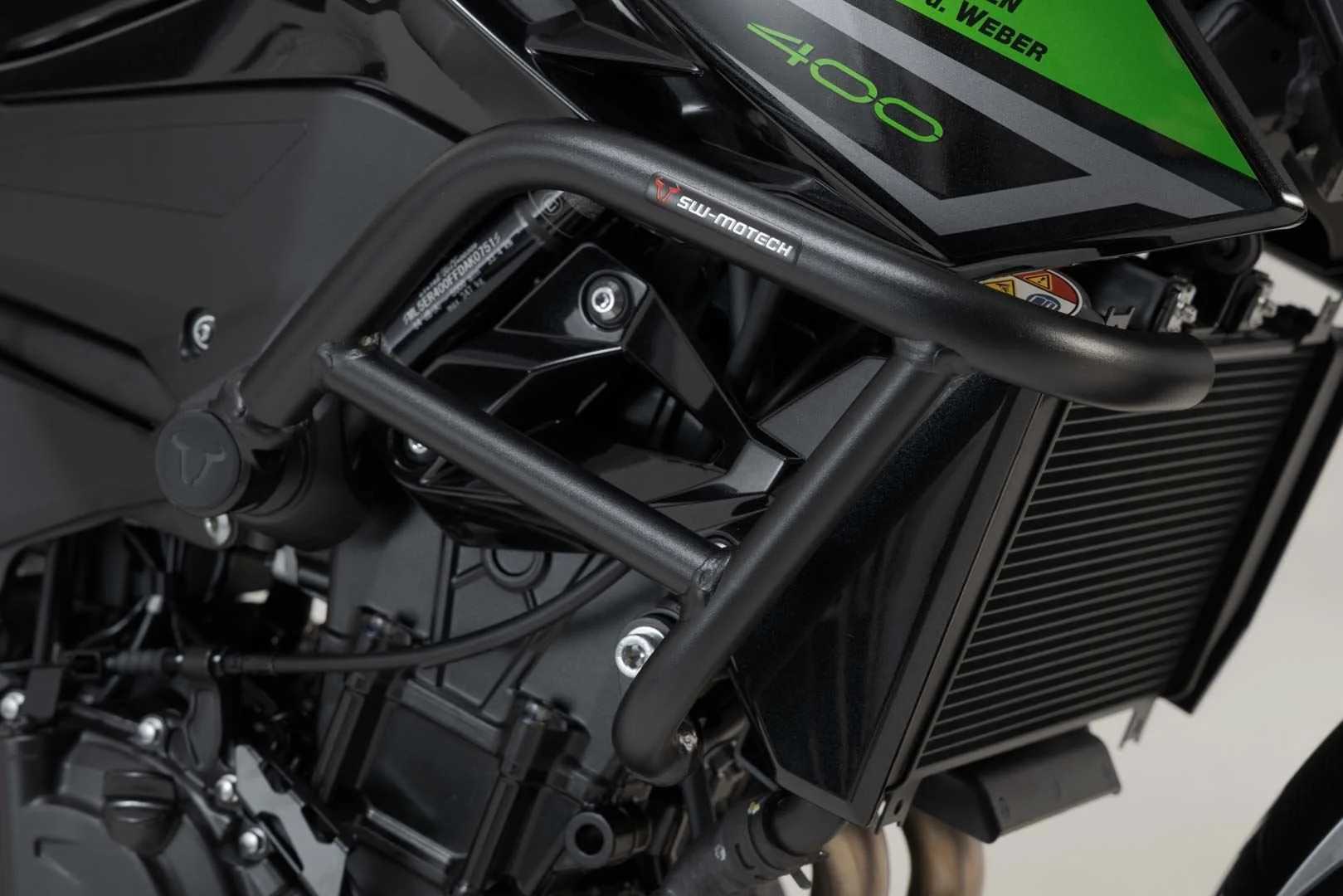 Crash bar Black. Kawasaki Z400 (18-) Z500 (23-). - Image 4