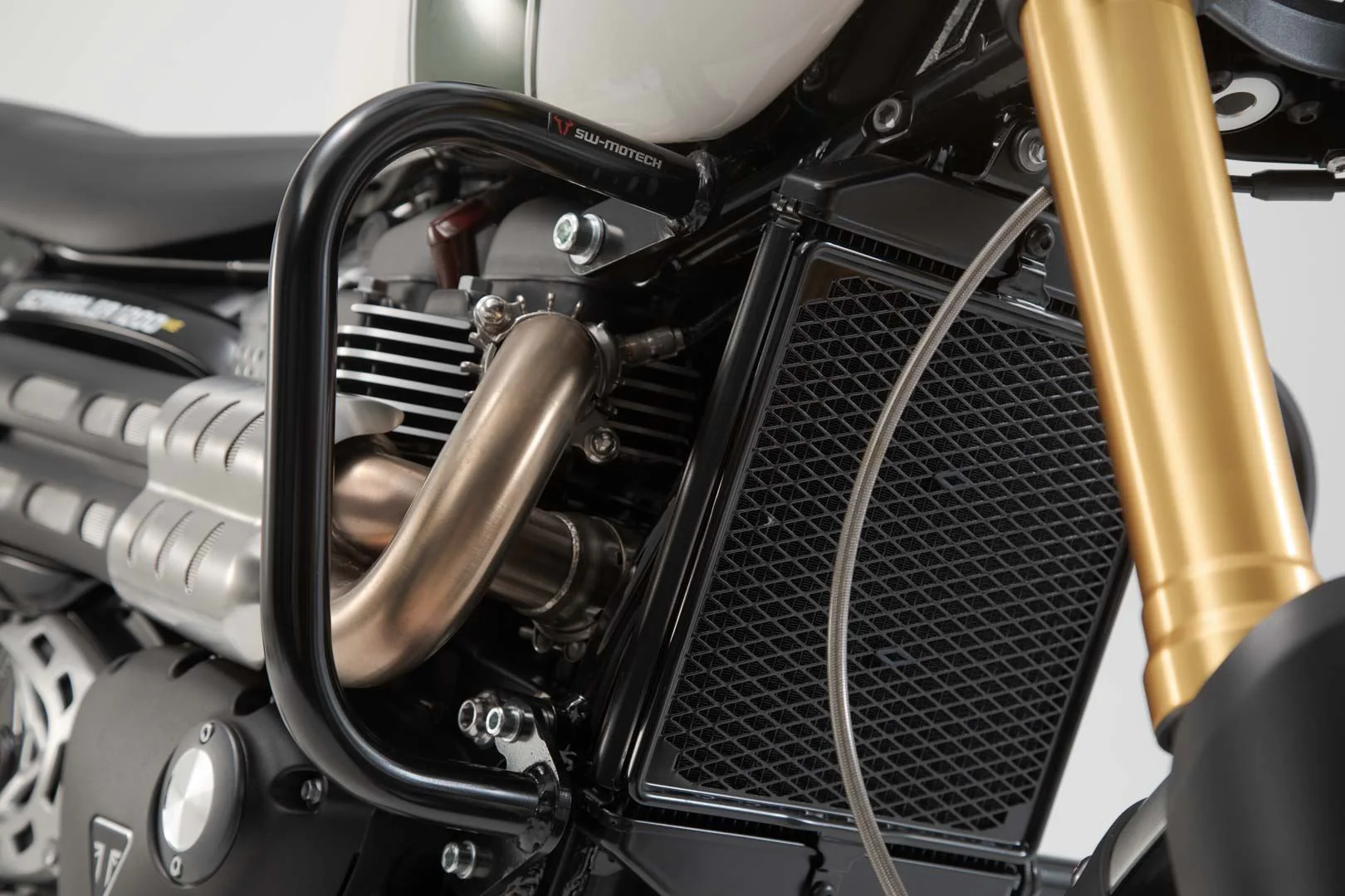 Crash bar Triumph Scrambler 1200 XC / XE (18-) Black - Image 2