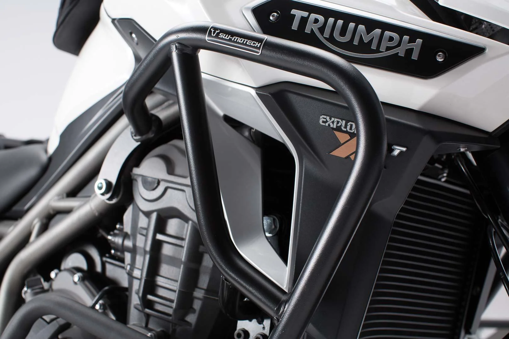Crash bar Triumph Tiger 1200 / Explorer (15-) Black - Image 2