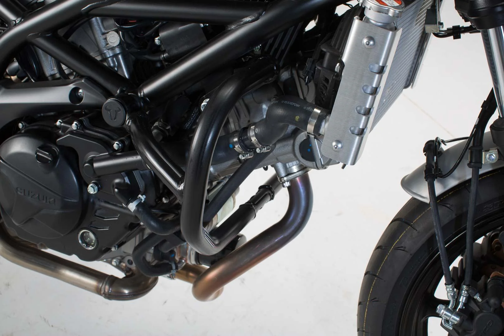 Crash bar Black. Suzuki SV650 ABS (15-) / SV650 X (18-). - Image 2
