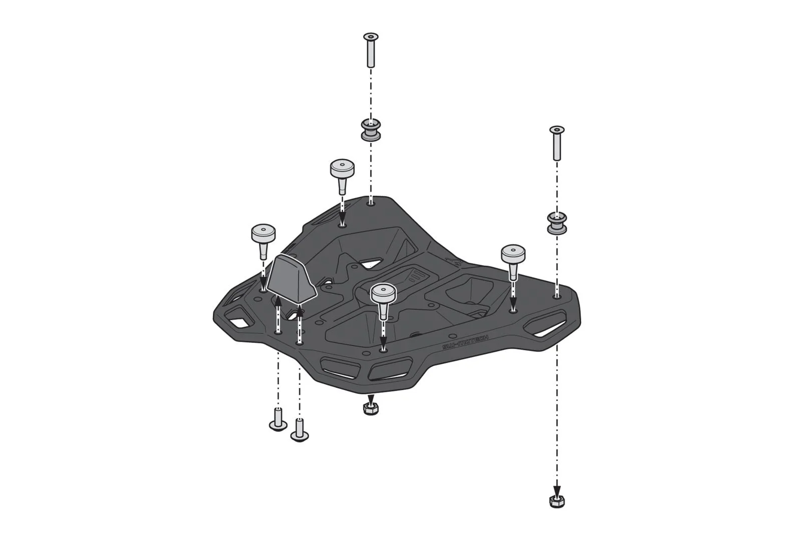 DUSC L top case system Black. 41 l. Harley-Davidson Road Glide (24-). - Image 4