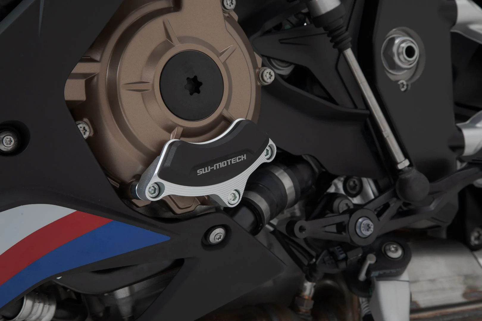 Engine case protector BMW S1000RR (19-) Black/silver - Image 2