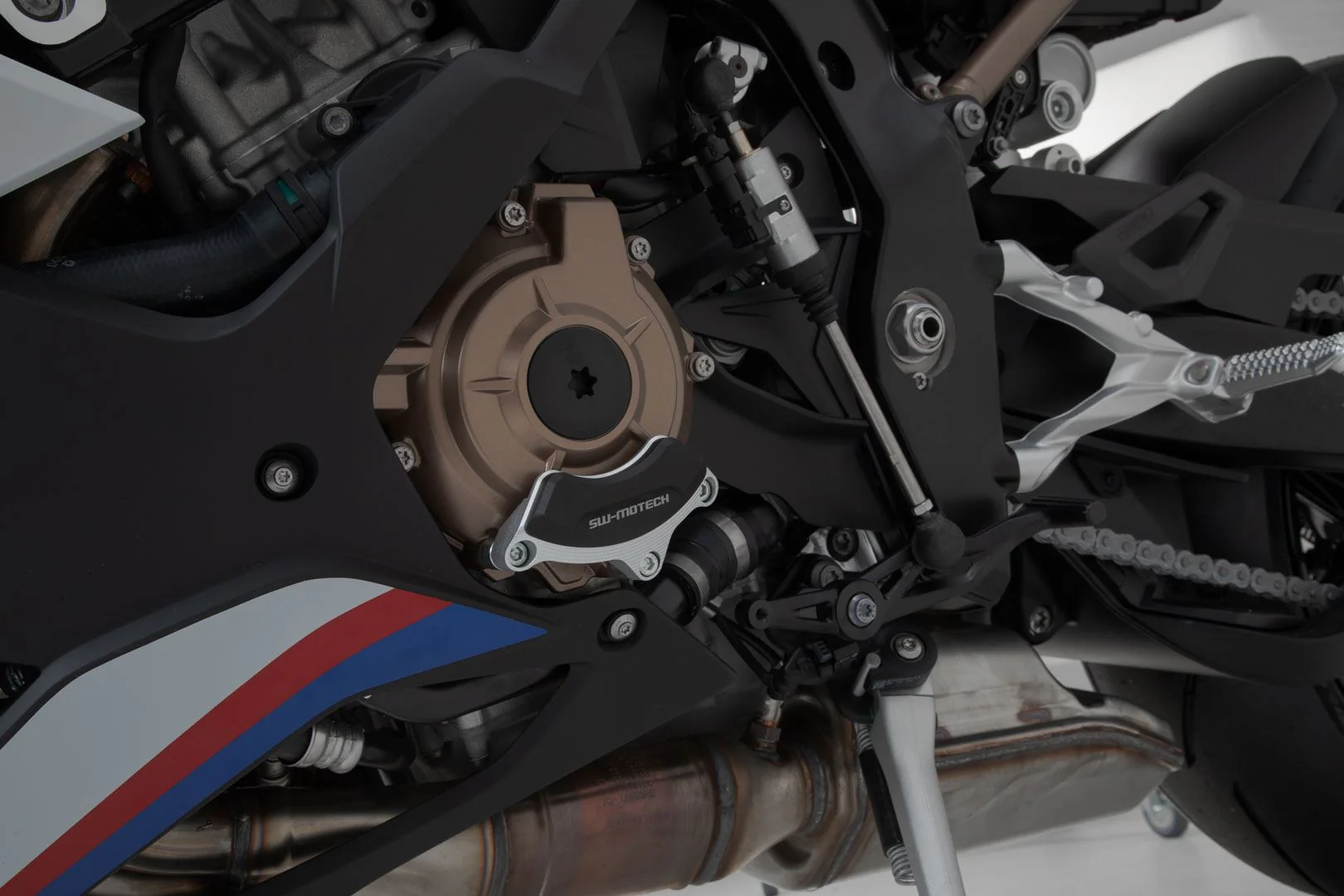 Engine case protector BMW S1000RR (19-) Black/silver - Image 3