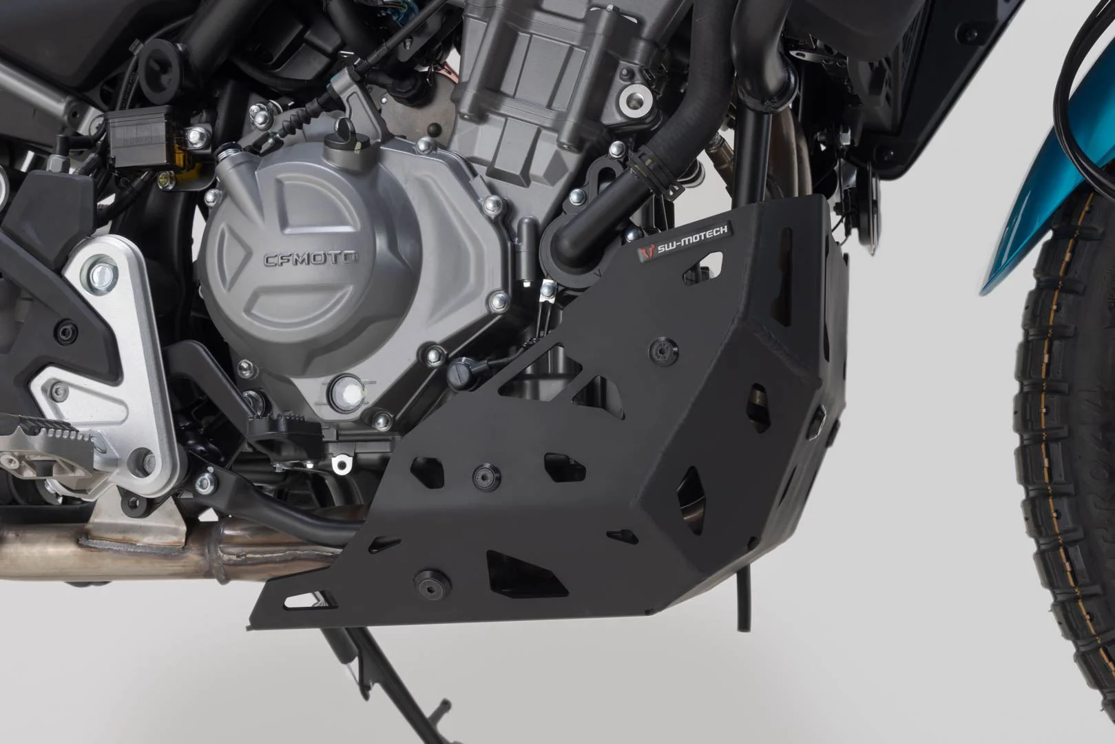 Engine guard Black. CFMoto 450MT (23-). - Image 5