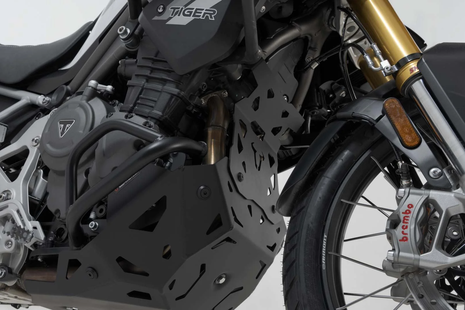 Engine guard extension Triumph Tiger 1200 models (22-) Black - Image 3