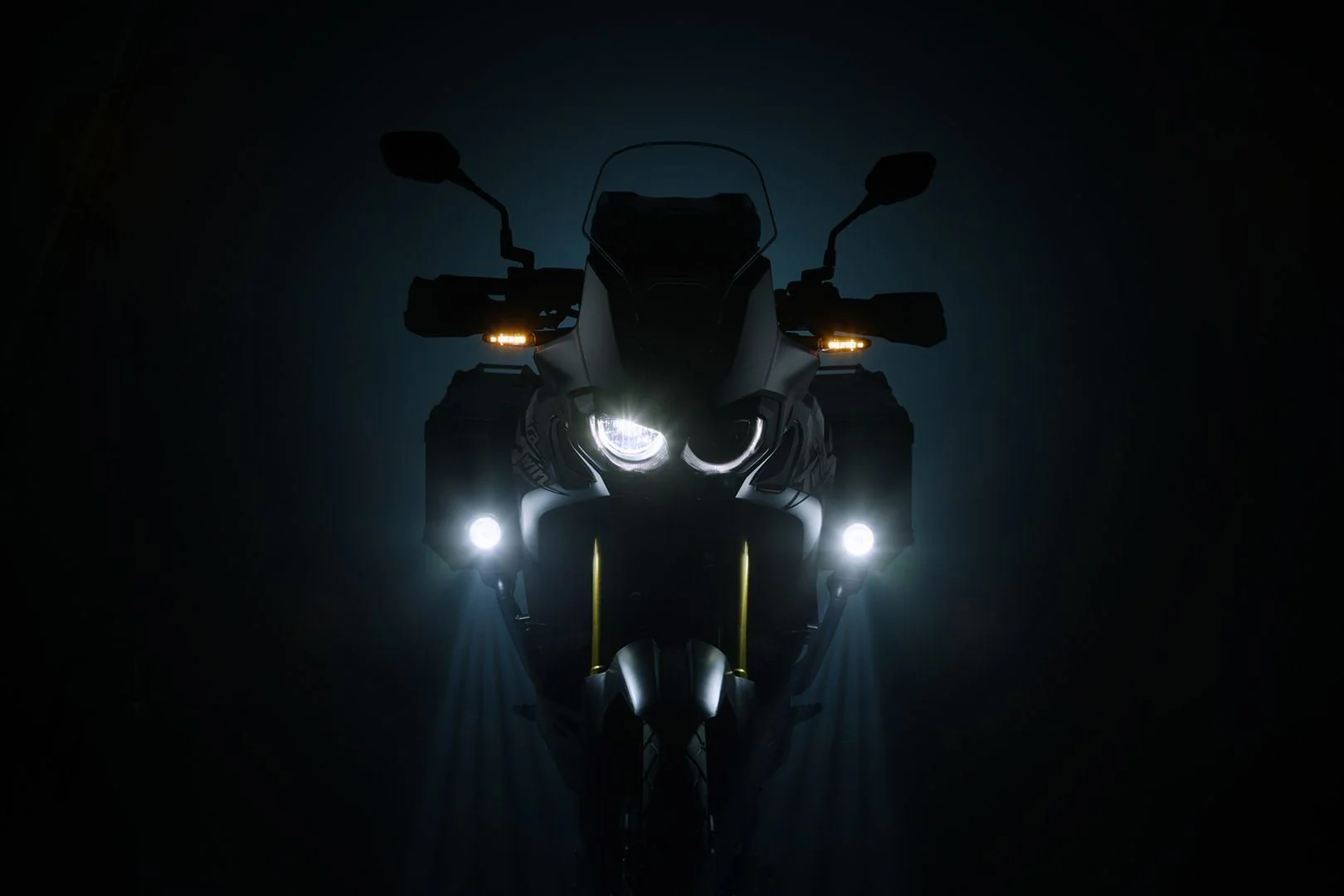 EVO High Beam Kit BMW F 800 GS (08-12) / F 650 GS (07-11) Black - Image 2