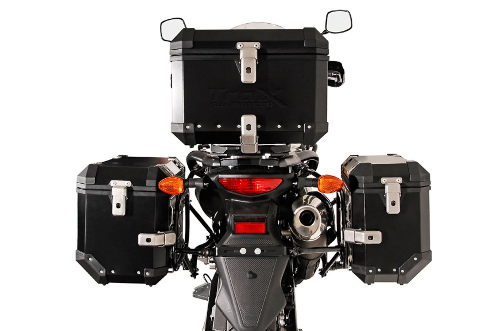 EVO Side Carriers Suzuki DL 650 (11-16) Black - Image 5