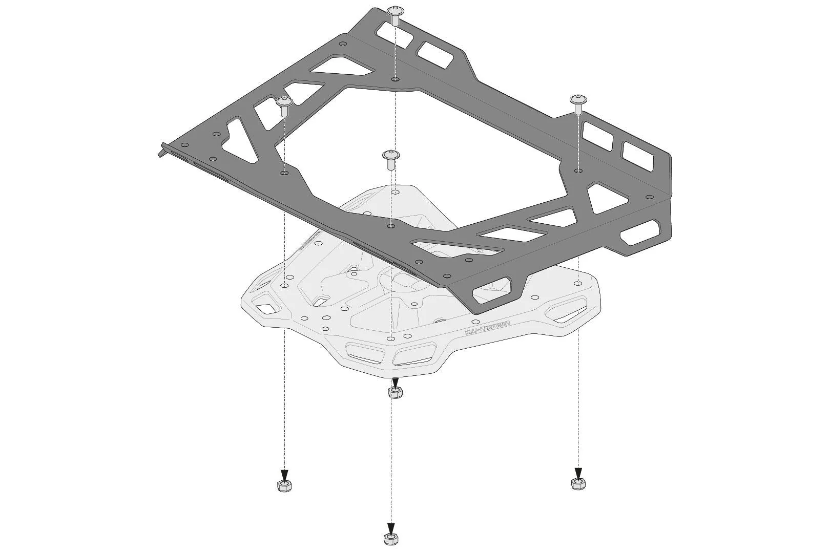 Extension for Adventure-RACK 45x30 cm Aluminum Black - Image 3