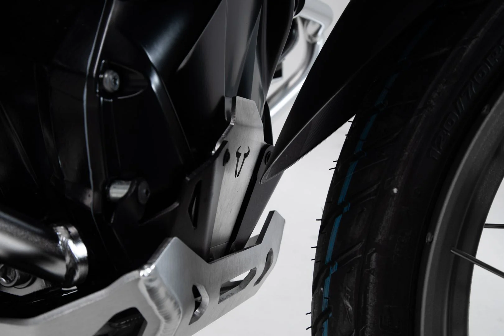 Extension for engine guard BMW R1200 (13-), R1250 (18-) Black/Silver - Image 5