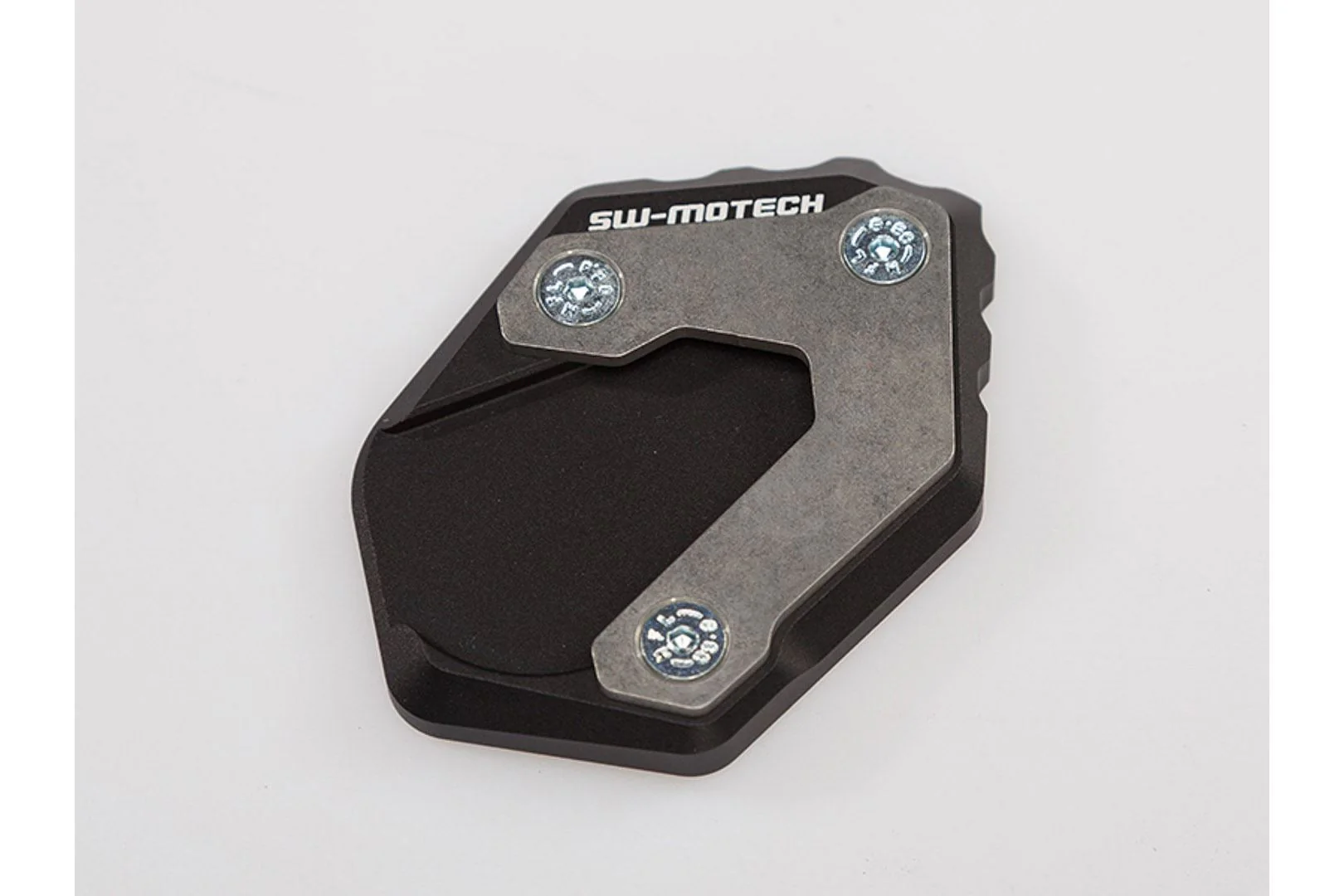 Extension for Side Stand Foot BMW R1200GS, R1250GS Black/Silver - Image 2