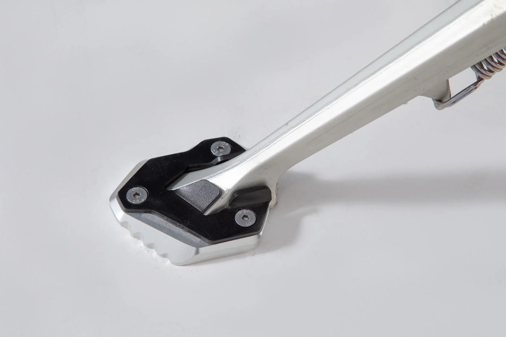 Extension for Side Stand Foot Triumph Tiger 800 XC / XR (17-) Black/Silver - Image 3