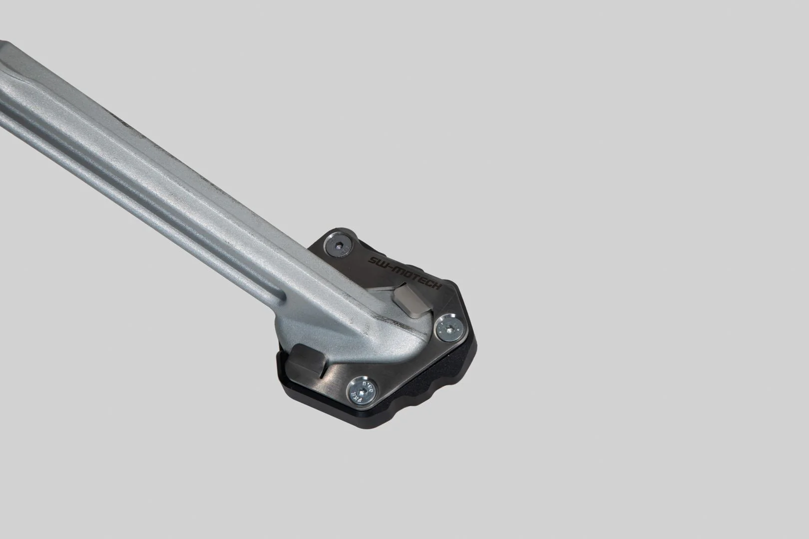 Extension for Side Stand Foot Triumph Tiger 900/GT (19-) Black/Silver - Image 2