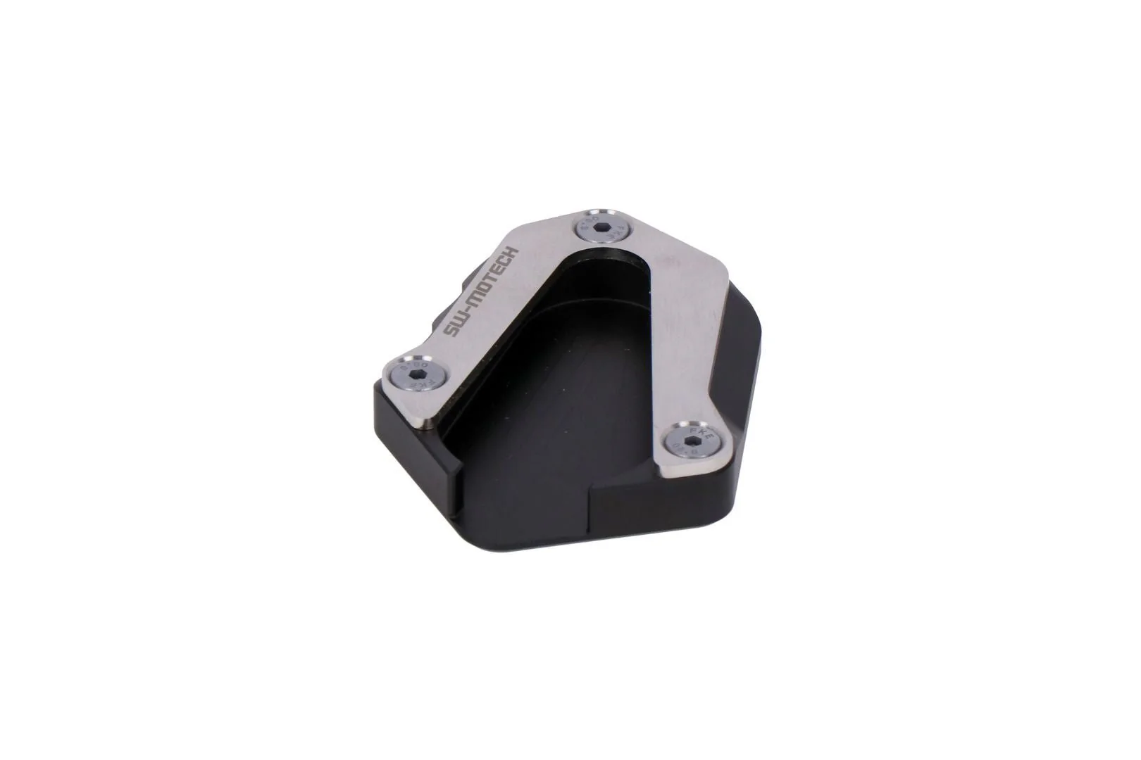 Extension for Side Stand Foot Triumph Tiger 900 Rally/Pro Black/Silver - Image 3