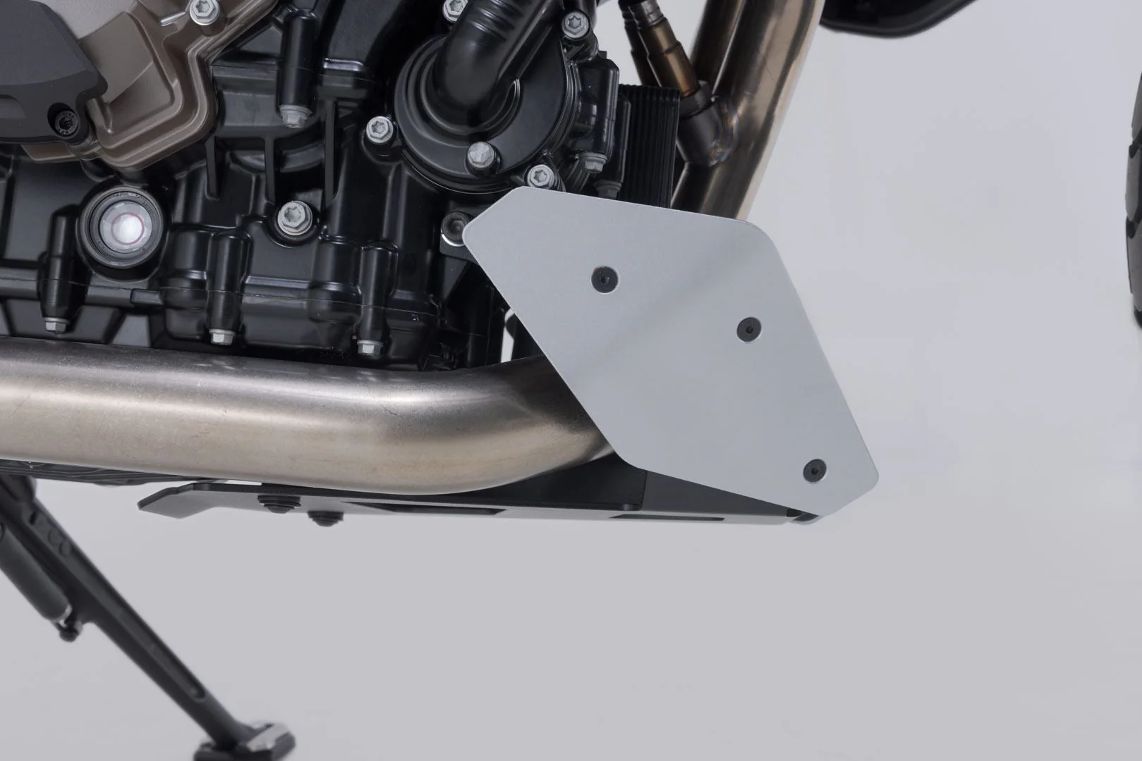 Front spoiler Black/Silver. Husqvarna Svartpilen 801 (24-). - Image 5