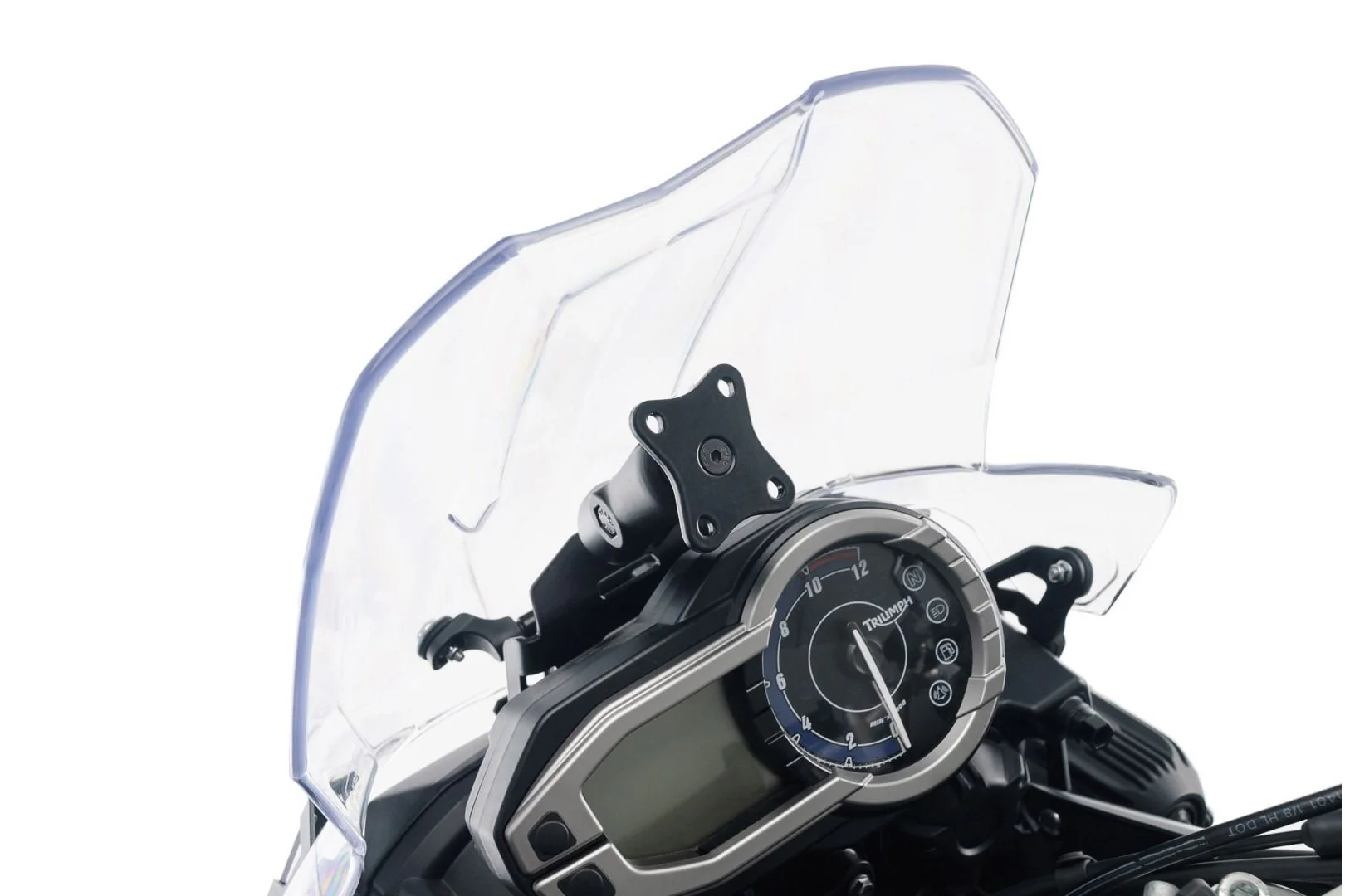 GPS Mount for Cockpit Triumph Tiger 800/800 XC, XR (10-17) Black - Image 5