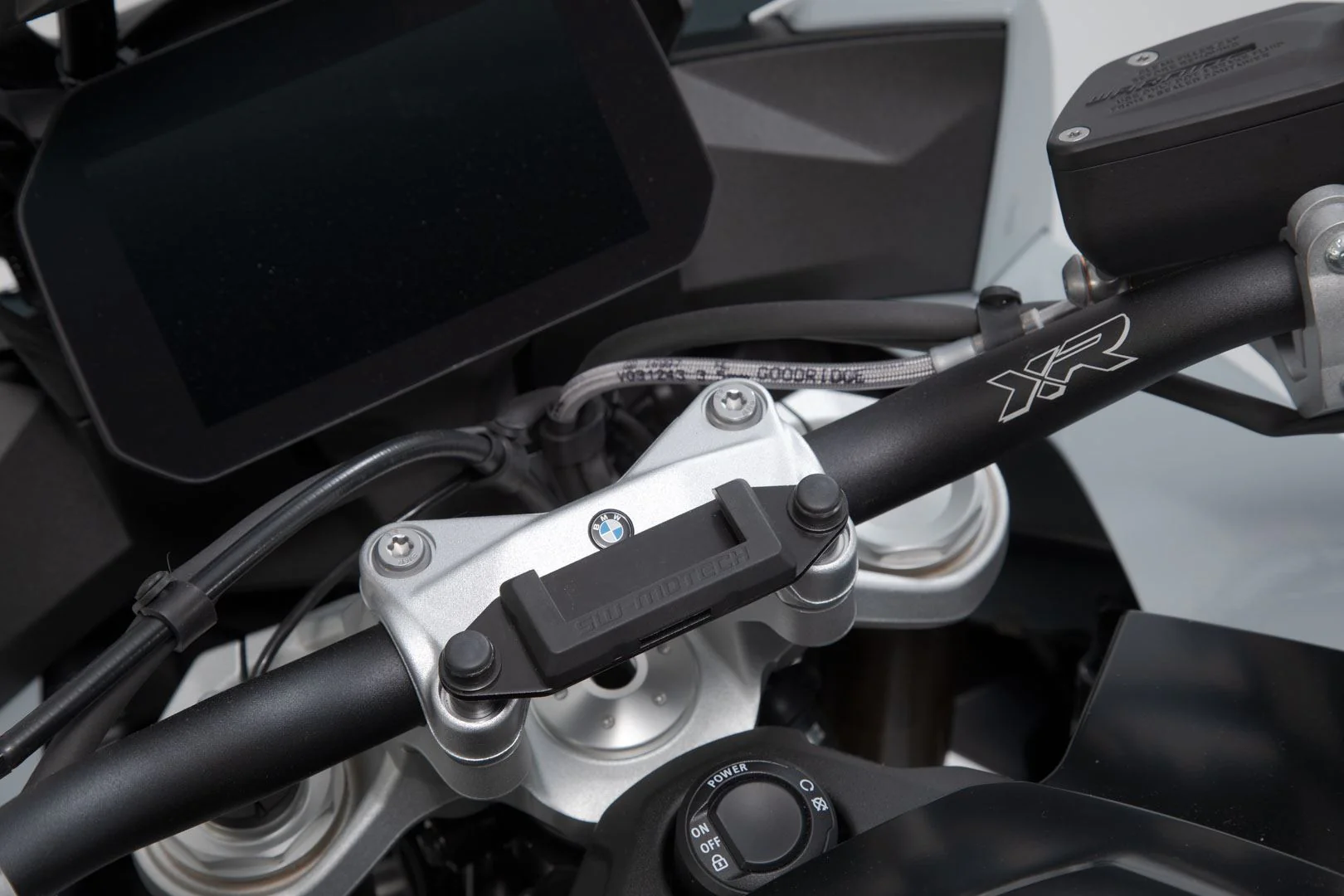 GPS Mount for Handlebar BMW S1000R, S1000XR, F 750/850 GS/900 R Black - Image 3
