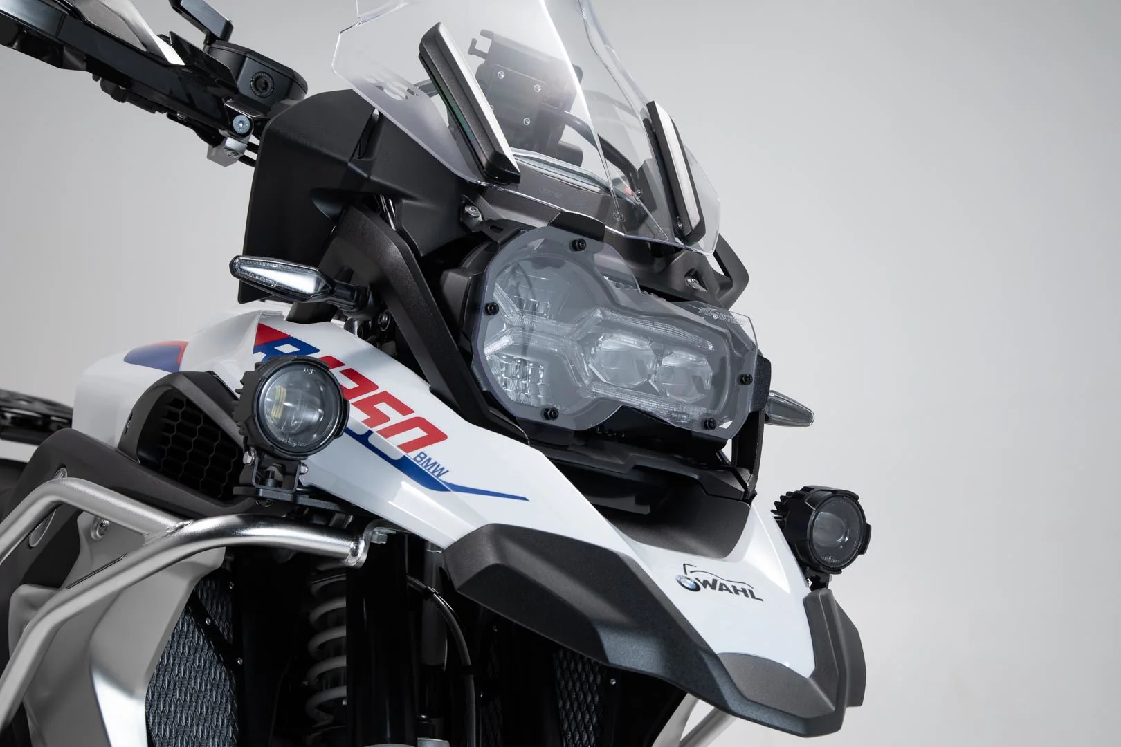Headlight Guard Bracket with PVC panel BMW R1200GS, R1250GS