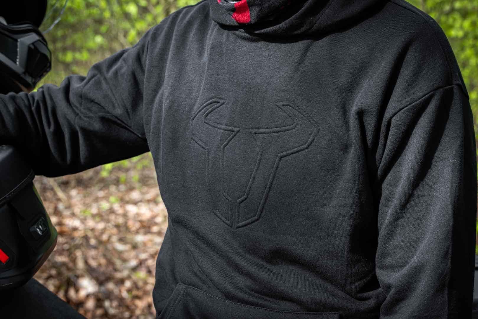 Hoodie - Black Edition Street Line. Black. Unisex. Size XL. - Image 2
