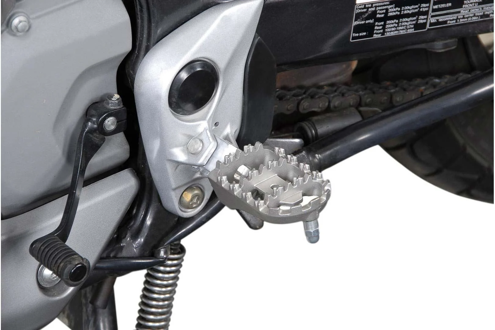 ION footrest kit Honda XL650V (00-06) / XL700V (07-12) - Image 4