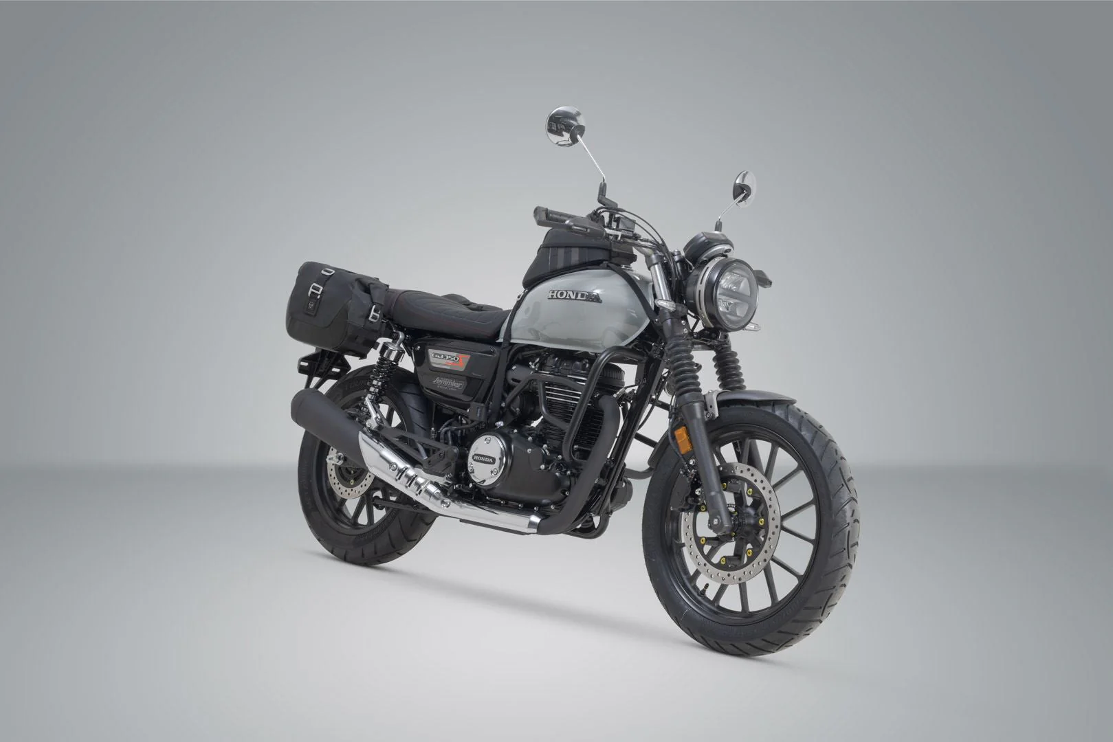 Legend Gear side bag system LC Black Edition Honda GB350S (24-). - Image 2