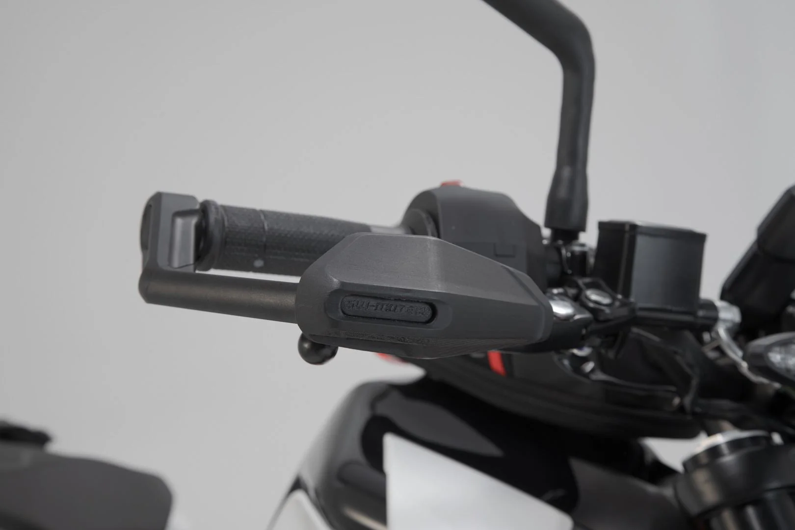 Lever Guards KTM 390 Duke (17-) with Wind Protection Black - Image 3