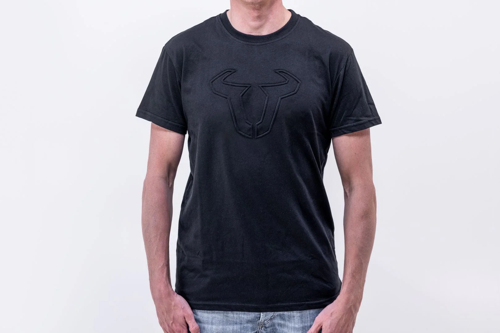 Mens T-shirt - Black Edition Street Line. Black. Mens. Size 3XL.