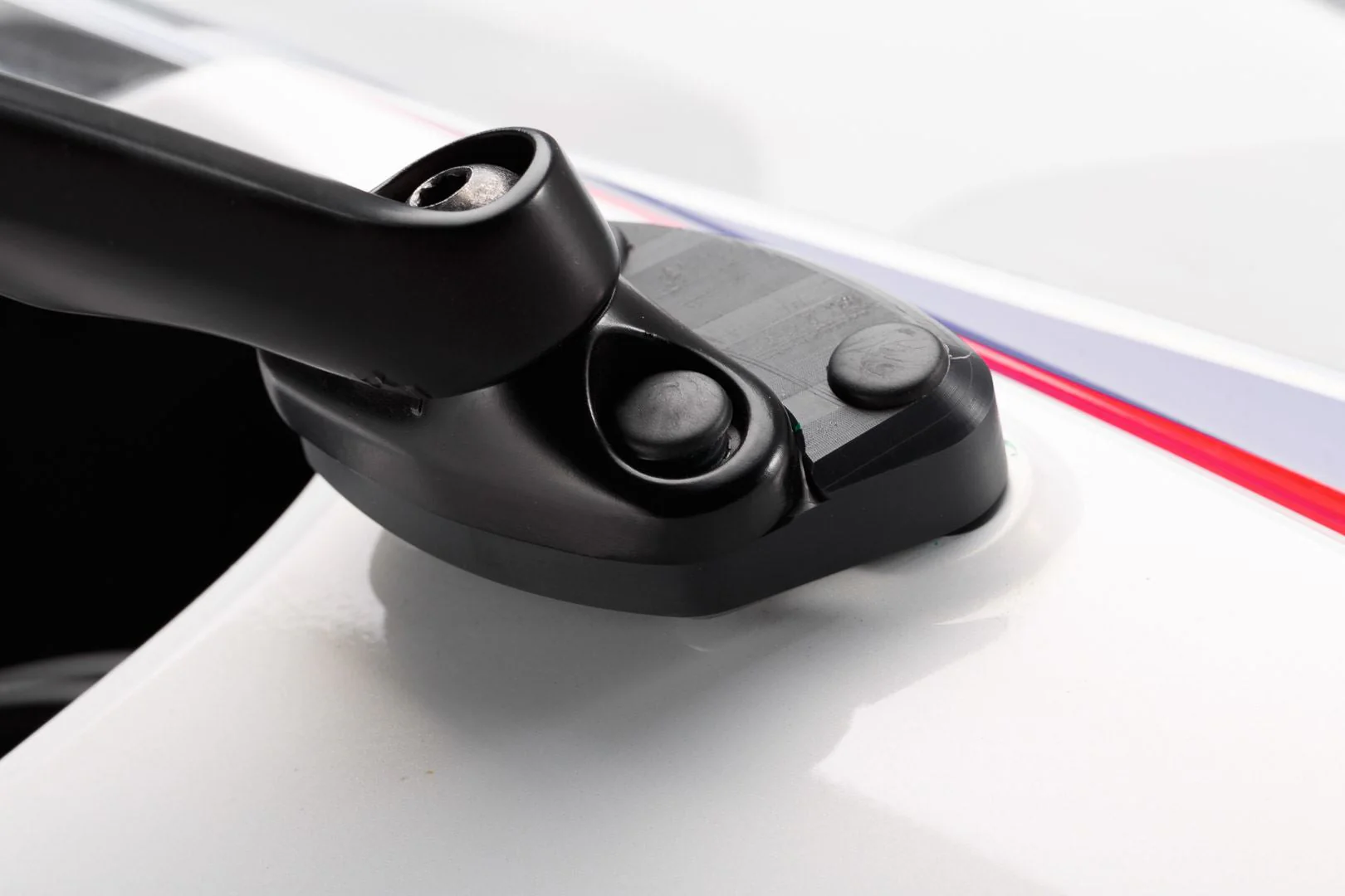 Mirror Extension Honda CBR models Profile Black - Image 2