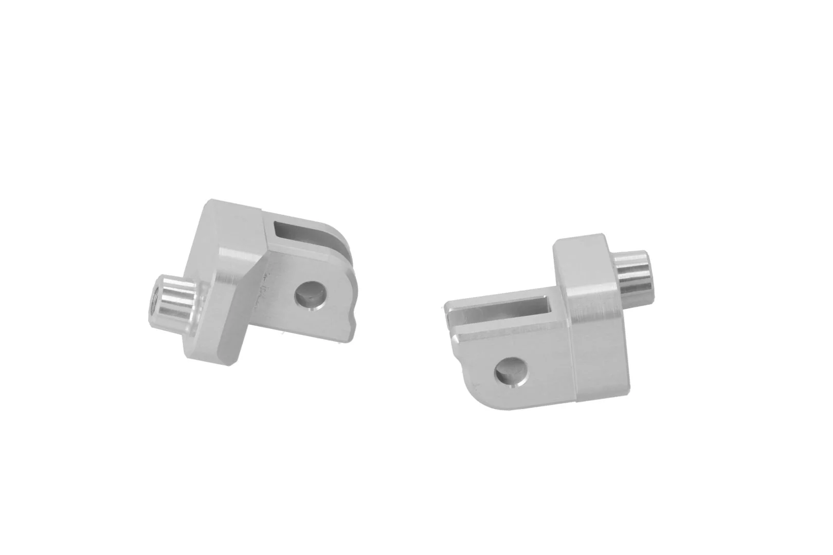 Mounting kit for EVO footrest Triumph Tiger 660 (21-) Silver - Image 2