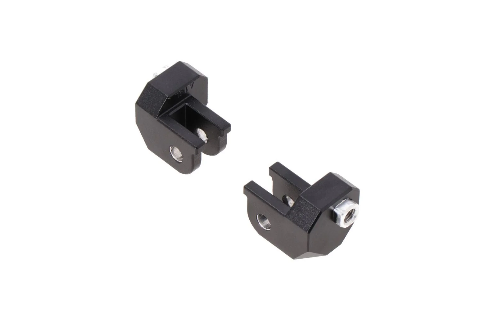 Mounting kit for ION footrest Black. Bike-specific.