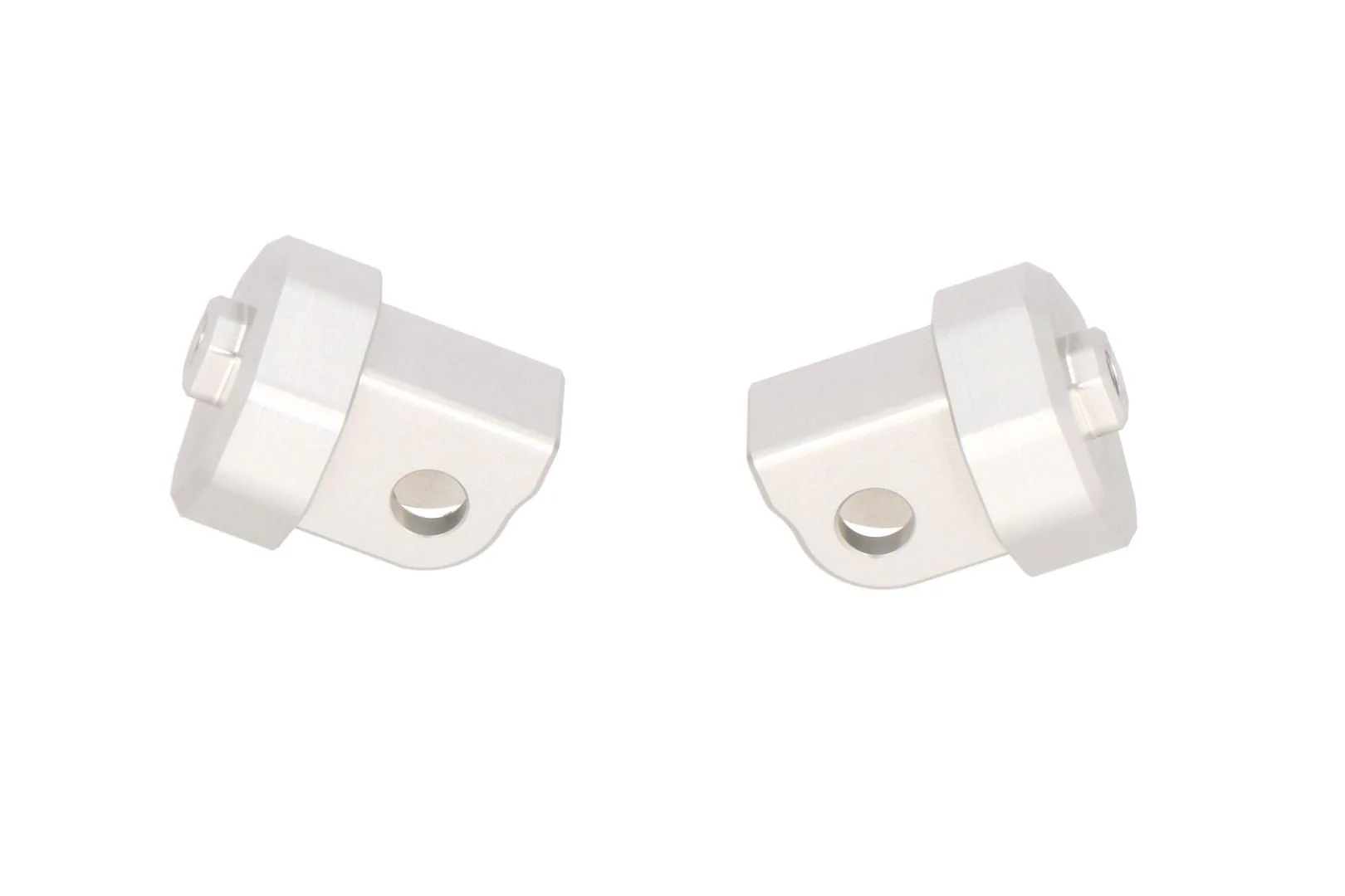 Mounting kit for ION footrest Silver. CFMoto 800MT-X (24-).