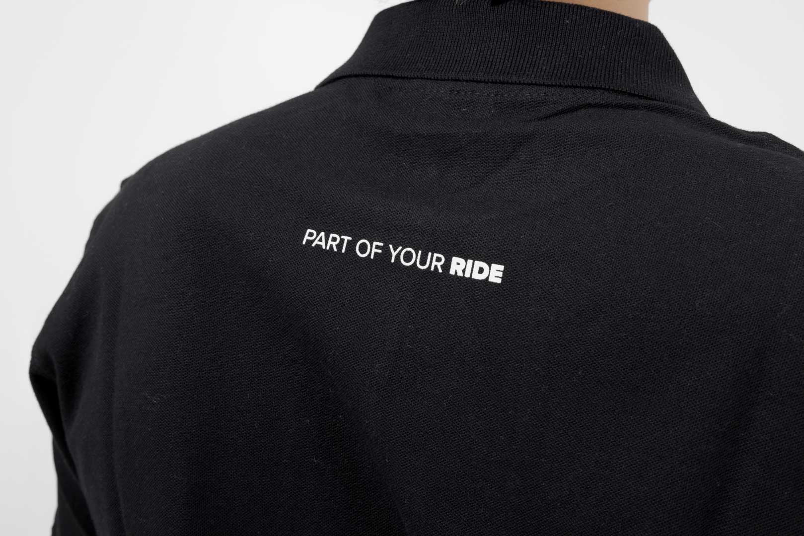 Polo shirt Core Line. Black. Men. Size M. - Image 5