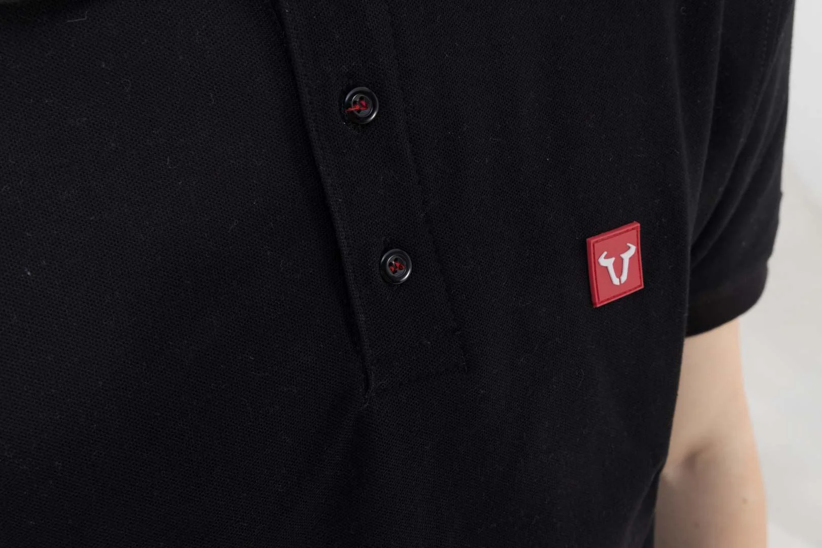 Polo shirt Core Line. Black. Men. Size S. - Image 2