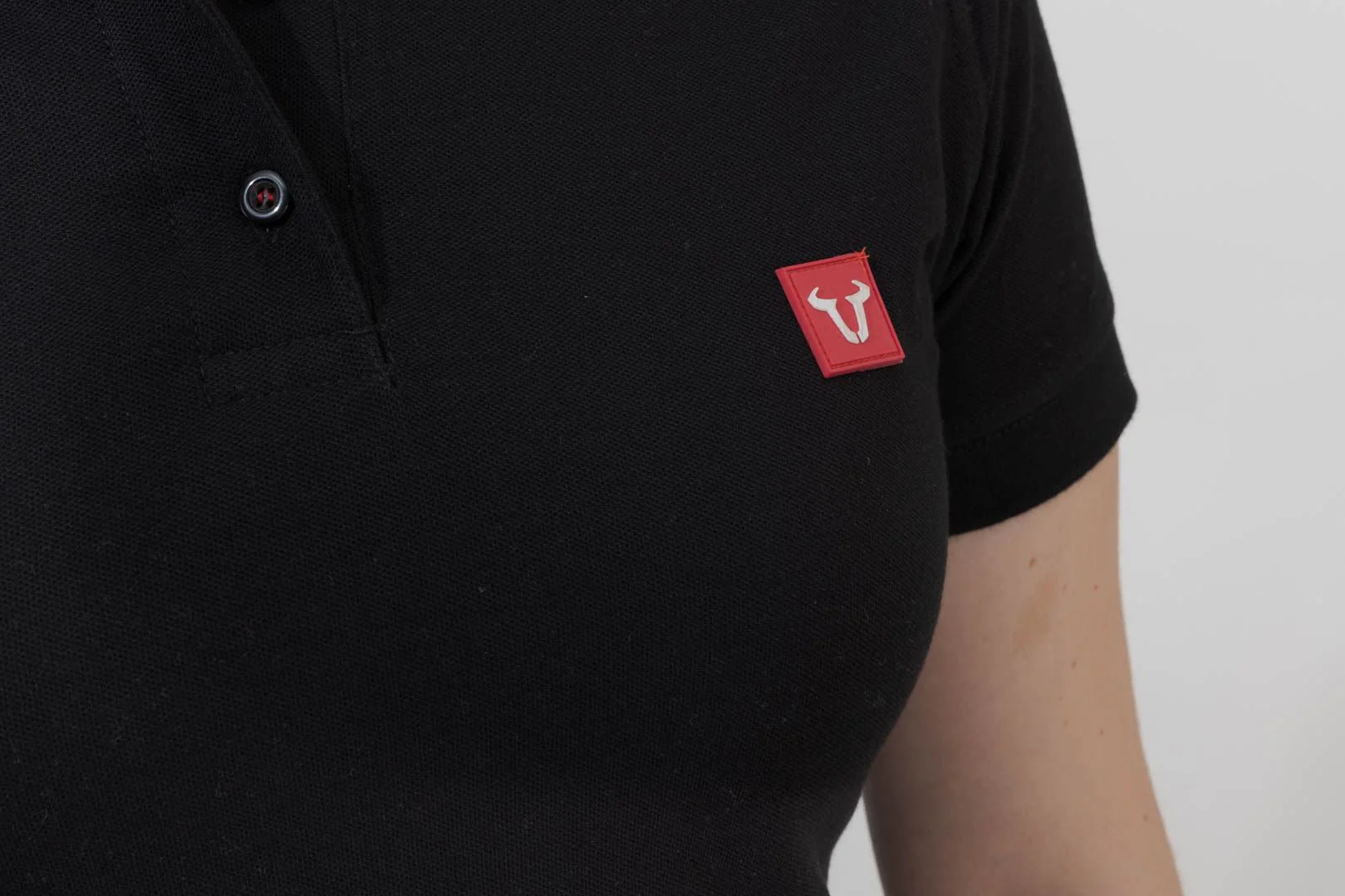 Polo shirt Core Line. Black. Women. Size XS. - Image 2