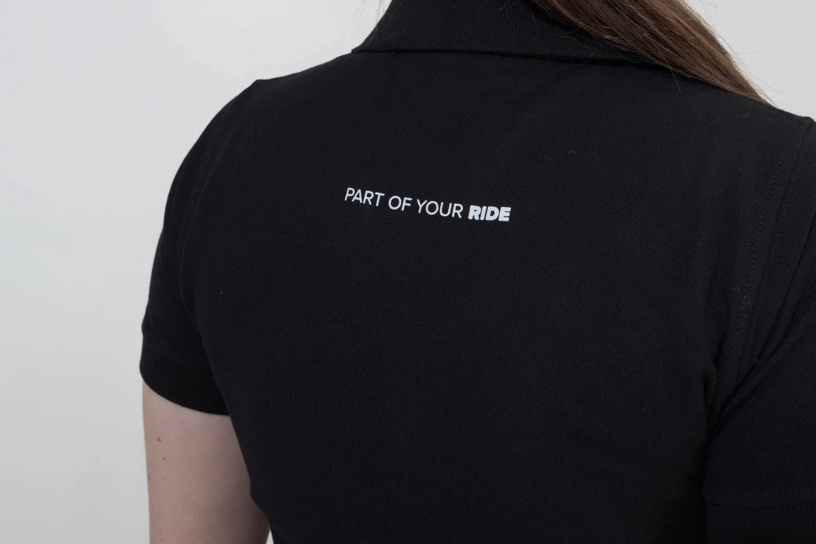 Polo shirt Core Line. Black. Women. Size XS. - Image 5
