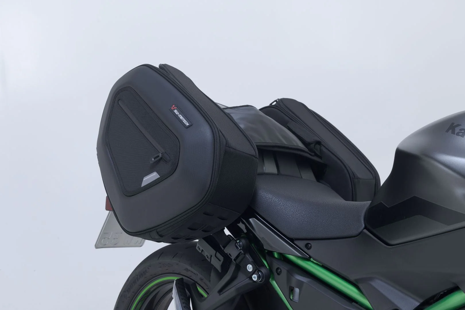 PRO BLAZE H saddlebag set Black. Kawasaki Z650/Ninja 650 (16-). - Image 3