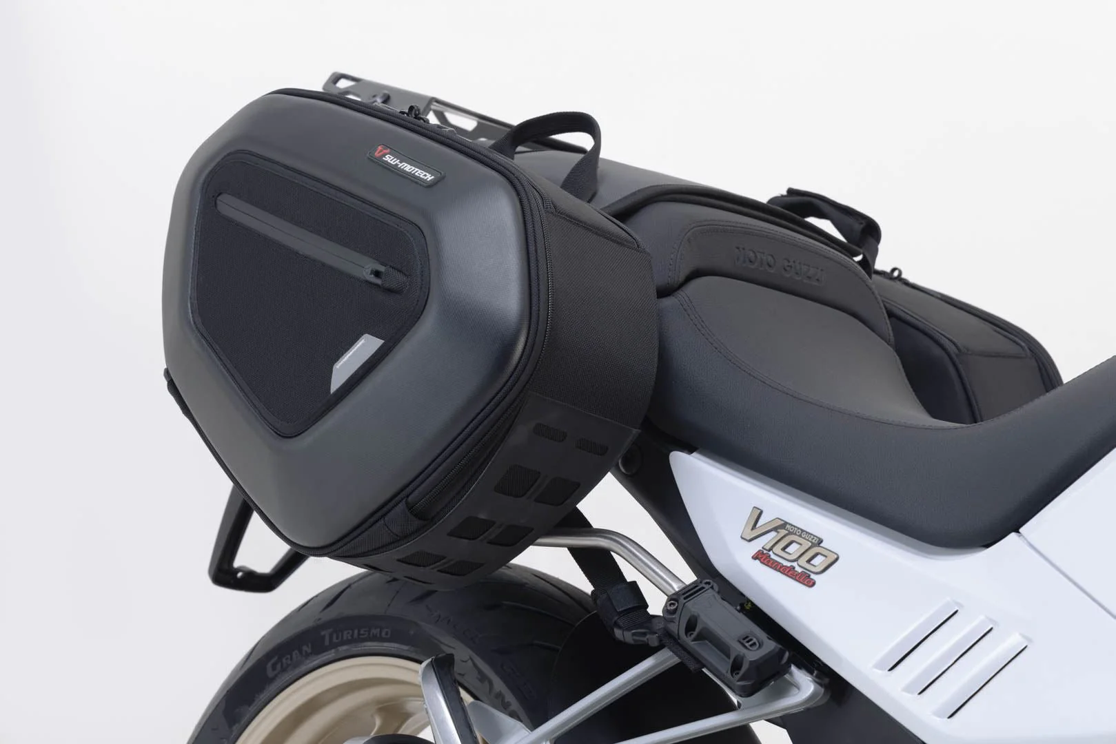 PRO BLAZE saddlebag set Moto Guzzi V100 Mandello/S (22-) Black - Image 3