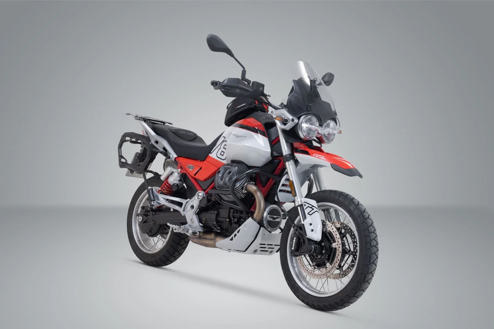 PRO side carrier Black. Moto Guzzi V85 TT / Strada (24-). - Image 2