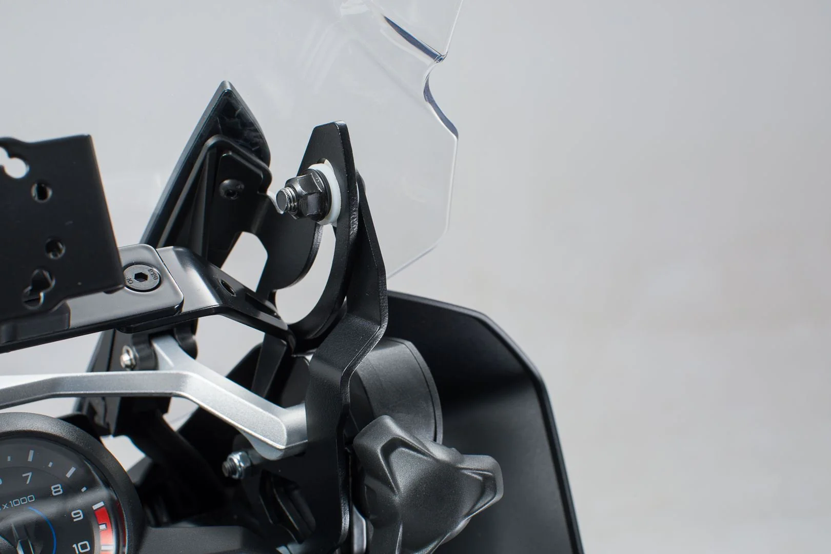 Screen reinforcement BMW R1200GS, R1250GS. Black - Image 4